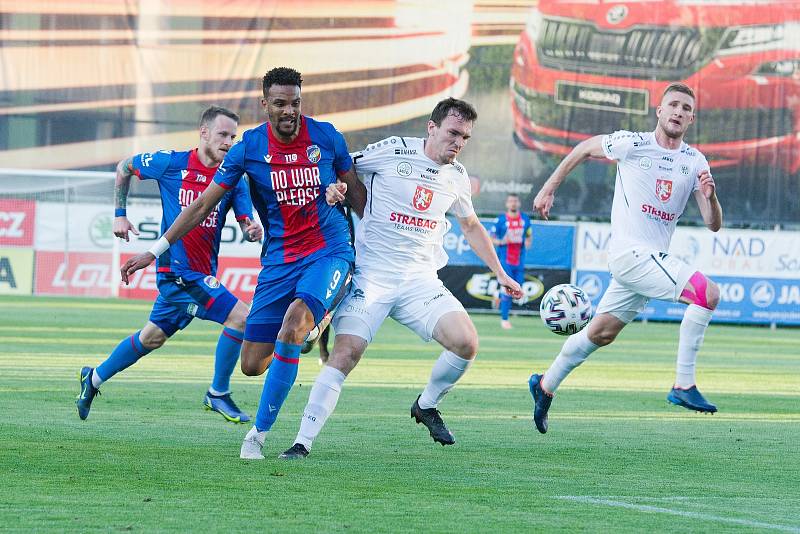 Fortuna liga - skupina o titul, 4. kolo: FC Hradec Králové - FC Viktoria Plzeň, hráno v Mladé Boleslavi