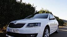 Škoda Octavia III zkušební jízdy Faro, Portugalsko