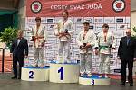 Judo Český pohár Ostrava Open v atletické hale Vítkovice Aréna - 1. místo: Jan Brunner z Mladé Boleslavi.