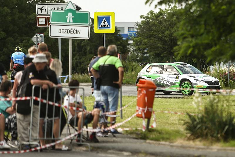 Rally Bohemia v Mladé Boleslavi v neděli 11. července 2021.