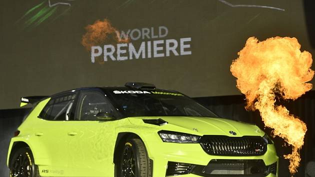 Světová premiéra nového vozu Škoda Fabia Rally2