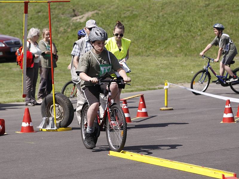 Okresní kolo soutěže mladých cyklistů 2013