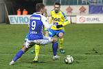 Teplice (ve žlutém) podlehly doma Mladé Boleslavi 0:2