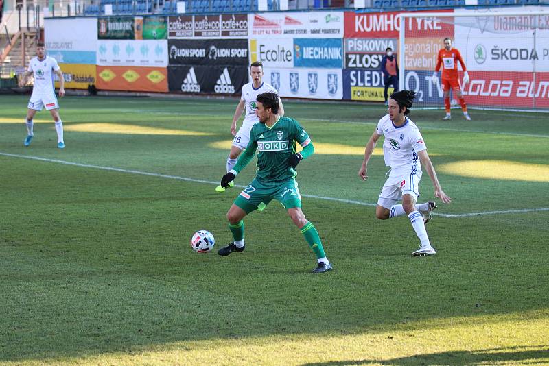 Mladá Boleslav porazila na domácím hřišti Karvinou 2:0.