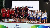 Třetí místo v celkovém hodnocení krajů vybojovala výprava mladých sportovců ze středních Čech na Olympiádě dětí a mládeže, která se konala tradičně na sklonku června; tentokrát na Olomoucku.