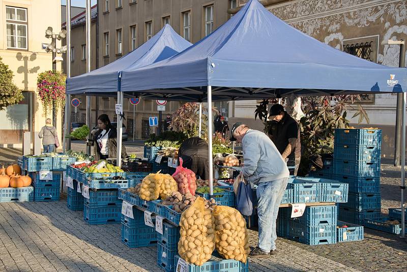 Z farmářských trhů v Mladé Boleslavi