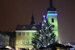 Rozsvěcení vánočního stromu se konalo první adventní neděli na Staroměstském náměstí.