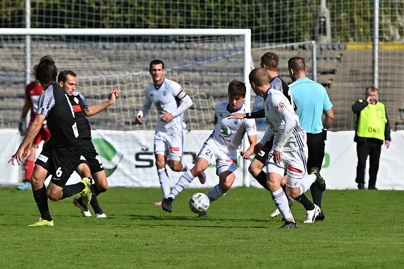 ČFL, 9. kolo: FK Mladá Boleslav B - FK Viktoria Žižkov (0:1), hráno 2. října 2022.