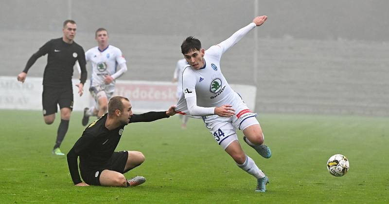 ČFL B, 15. kolo: FK Mladá Boleslav B - FK Přepeře (3:2), hráno 12. listopadu 2022.