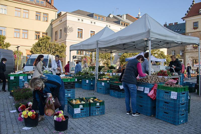 Z farmářských trhů v Mladé Boleslavi