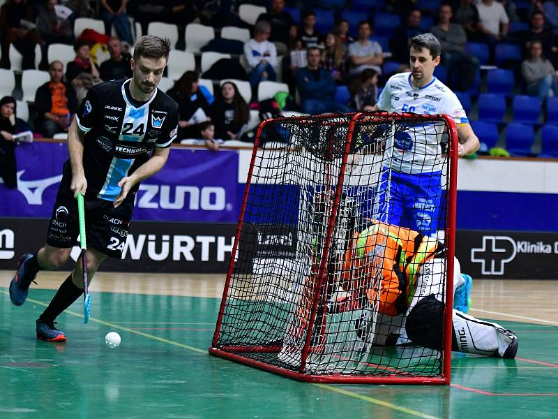 Superliga, 1. zápas čtvrtfinále: Technology Mladá Boleslav - Panthers Otrokovice