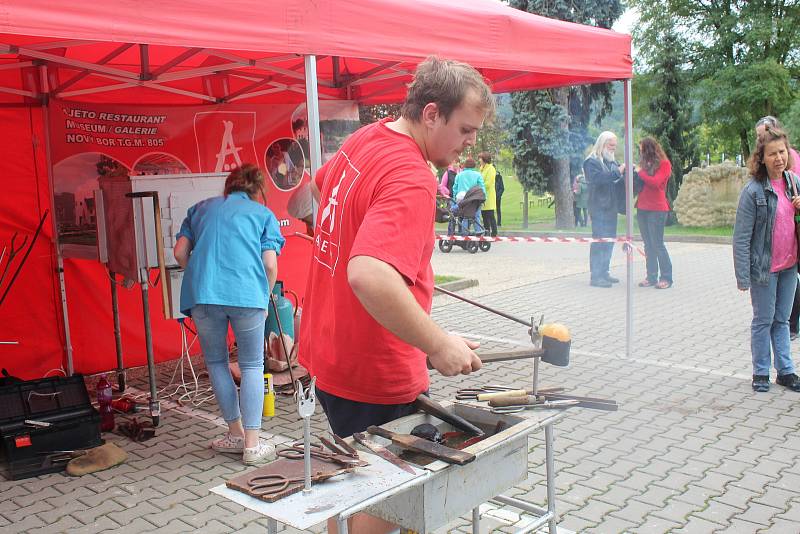 Vernisáž výstavy Václava Havla.