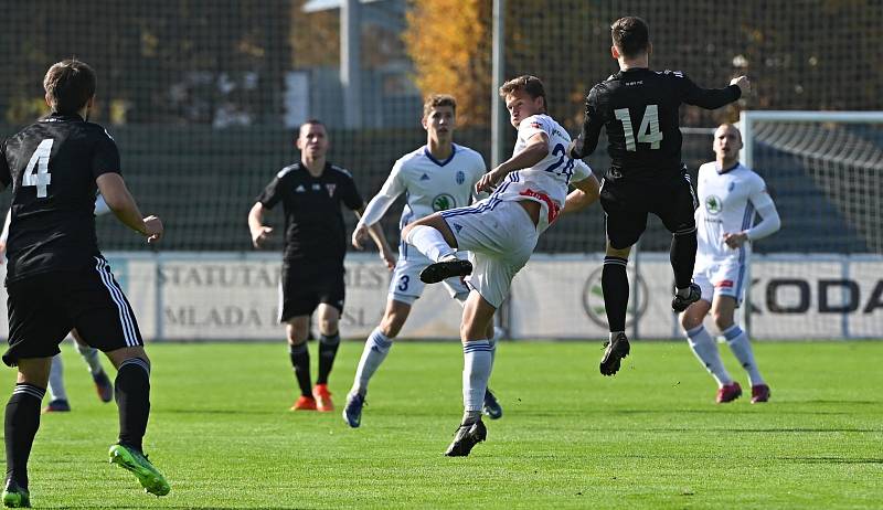 ČFL B, 13. kolo: FK Mladá Boleslav B - SK Zápy (0:0), hráno 30. října 2022.