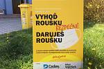 Žluté popelnice na roušky budou stát na několika místech Brandýsa nad Labem a Staré Boleslavi