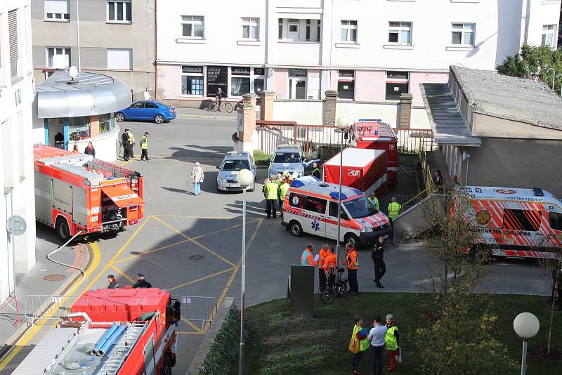 Taktické cvičení středočeských složek IZS