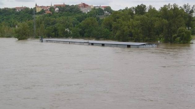 Ve chvílích, kdy voda "spláchla" co se dalo, byla každá pomoc dobrá.