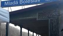 Hlavní nádraží Mladá Boleslav.