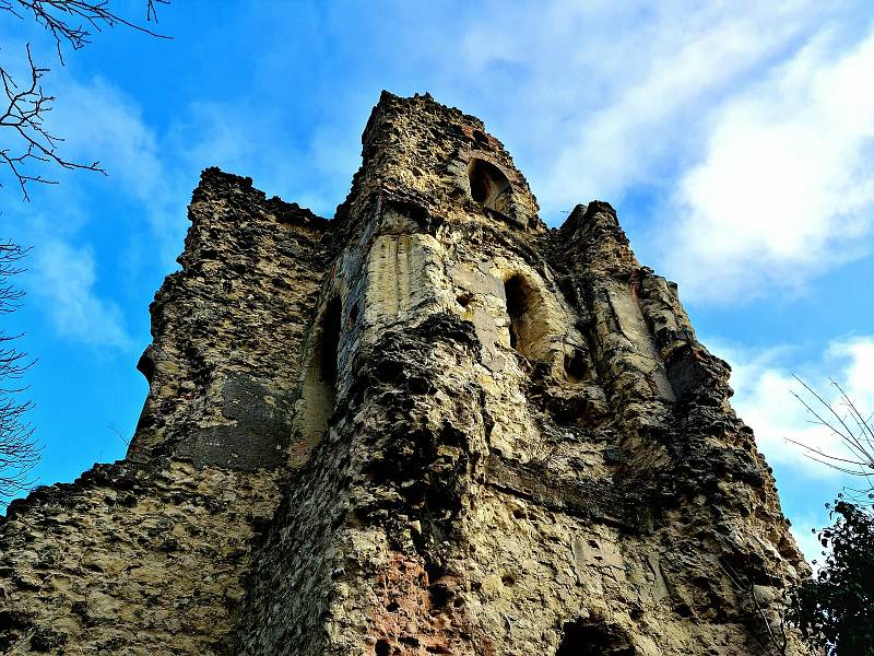 Zřícenina Dražice u Benátek nad Jizerou