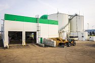 Bioplynová stanice v Mladé Boleslavi.
