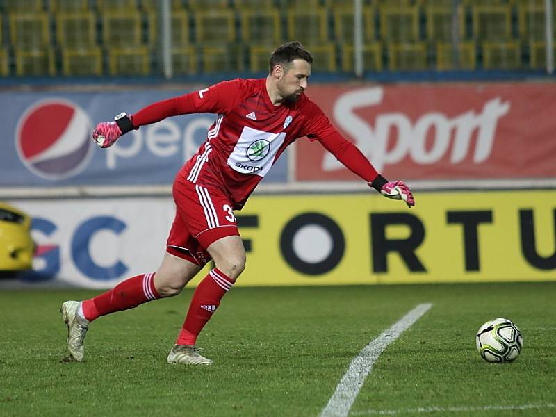 FORTUNA:LIGA - Teplice (ve žlutém) podlehly doma Boleslavi 0:2.