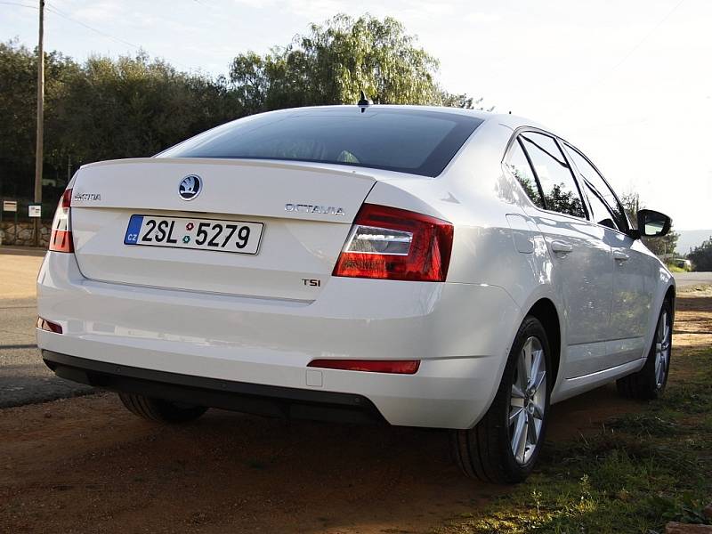 Škoda Octavia III zkušební jízdy Faro, Portugalsko