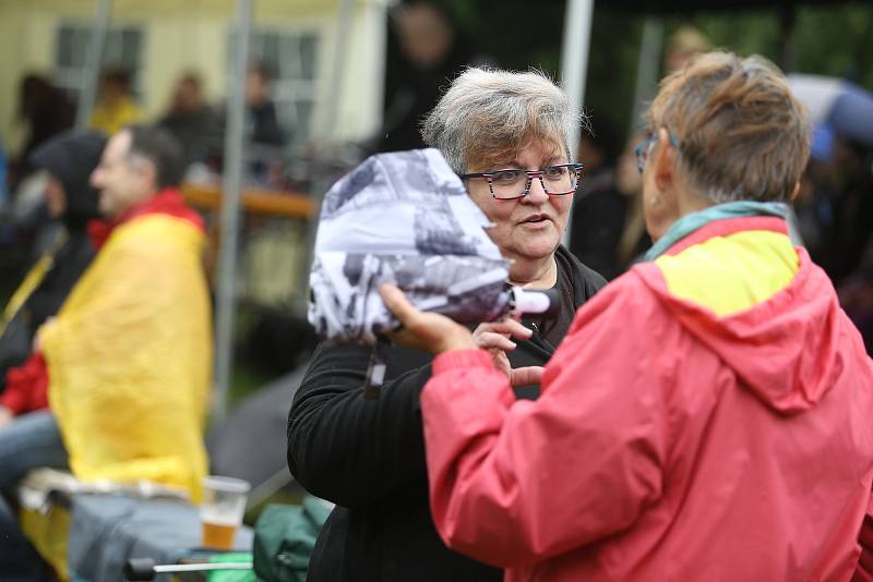 Festival Isarafest 2020 na letní scéně Michalovické Putny.