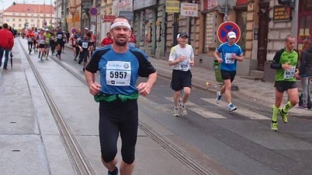 Petr Mašek běžel Pražský maratón už potřetí