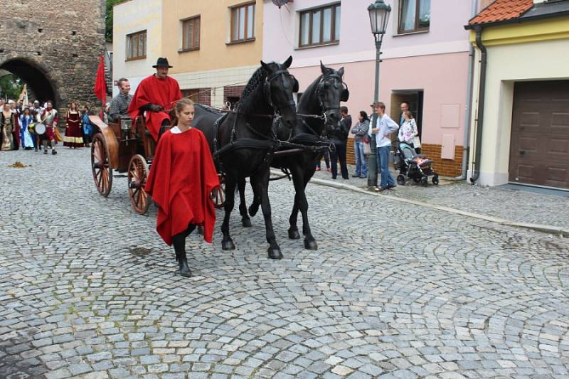 Bělá naposledy přivítala Karla IV.