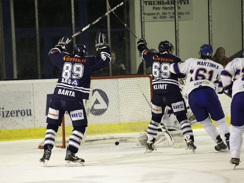 I. hokejová liga: HC Benátky nad Jizerou - Stadion Litoměřice