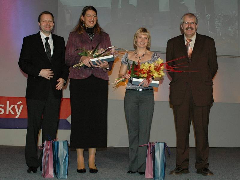 Ze slavnostního vyhlášení ankety Sportovec Středočeského kraje 2008 v Mladé Boleslavi. 