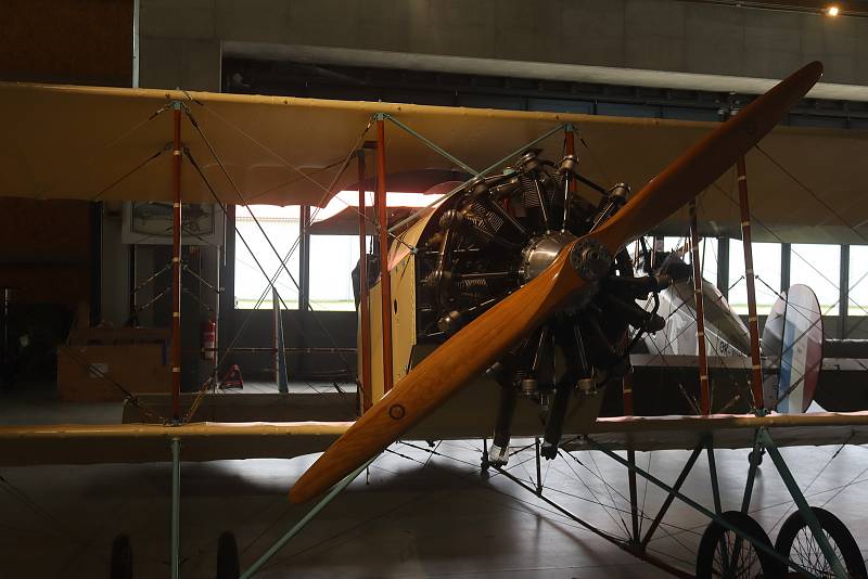 Letecké muzeum v Mladé Boleslavi během lockdownu.