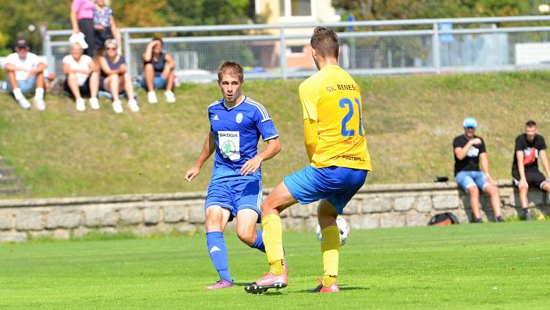 ČFL B, 2. kolo: FK Mladá Boleslav B - SK Benešov (1:0). Hráno 13. srpna 2022