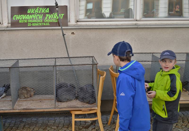 Prvomájový jarmark v Benátkách nad Jizerou.