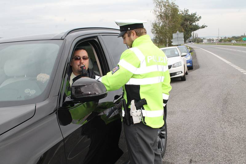 Policie se zaměřila především na kontrolu kamiónů.