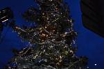 Z rozsvícení vánočního stromu v Mnichově Hradišti.