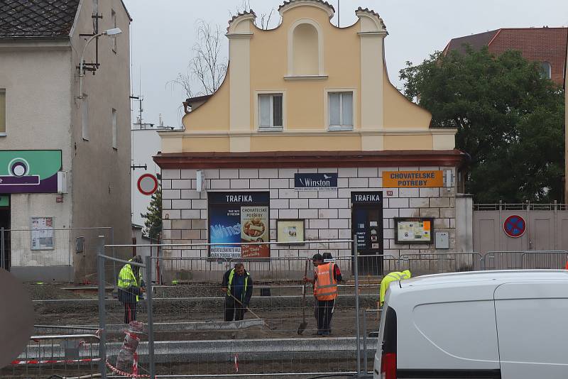 Rekonstrukce náměstí v Mnichově Hradišti