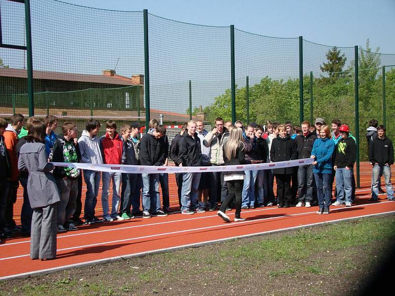 Otevření nových sportovišť v Mladé Boleslavi - Gymnázium Dr. J. Pekaře a Střední průmyslová škola