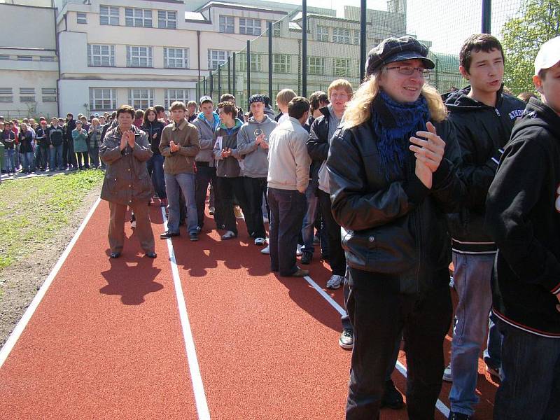 Otevření nových sportovišť v Mladé Boleslavi - Gymnázium Dr. J. Pekaře a Střední průmyslová škola