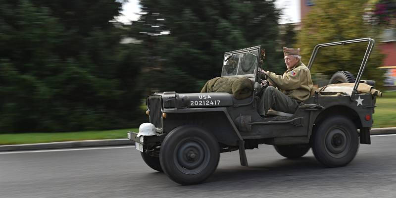 Ze 17. ročníku Svatováclavské jízdy v Mladé Boleslavi.