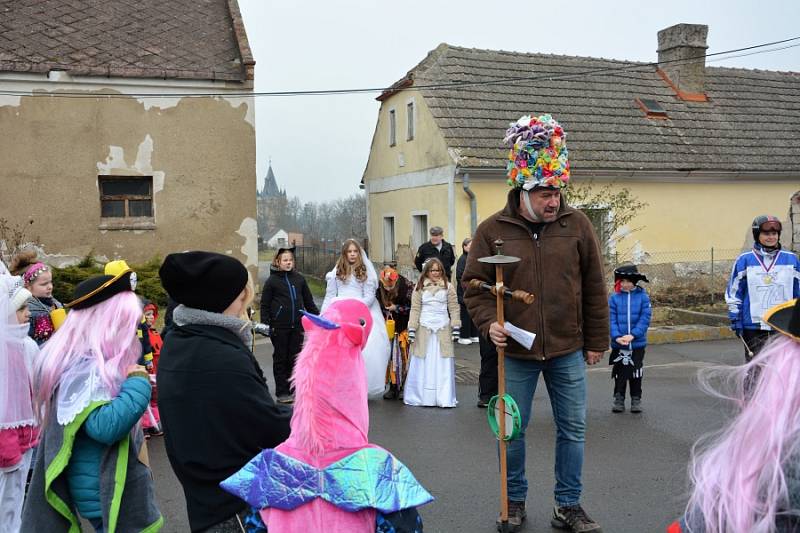 Masopustní průvod prošel Jizerním Vtelnem.