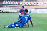 Fortuna liga - skupina o titul, 4. kolo: FC Hradec Králové - FC Viktoria Plzeň, hráno v Mladé Boleslavi