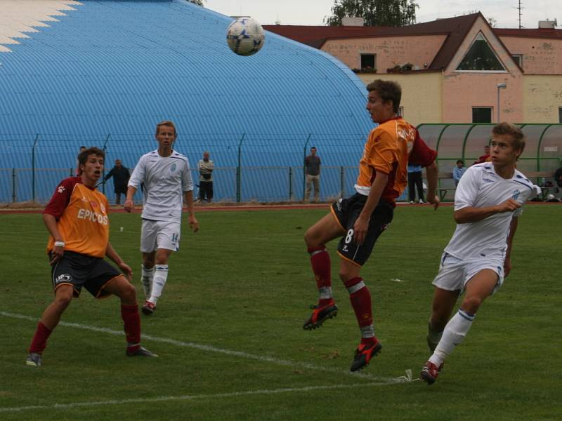 Ze zápasu ČFL FK Mladá Boleslav - SK Hlavice