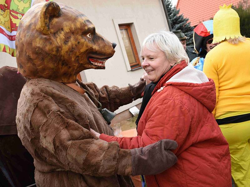 O masopust ve Veselé byl tradičně velký zájem