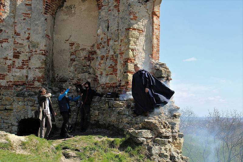 Boleslavské městské divadlo při natáčení Máje zavítalo také na Zvířetice