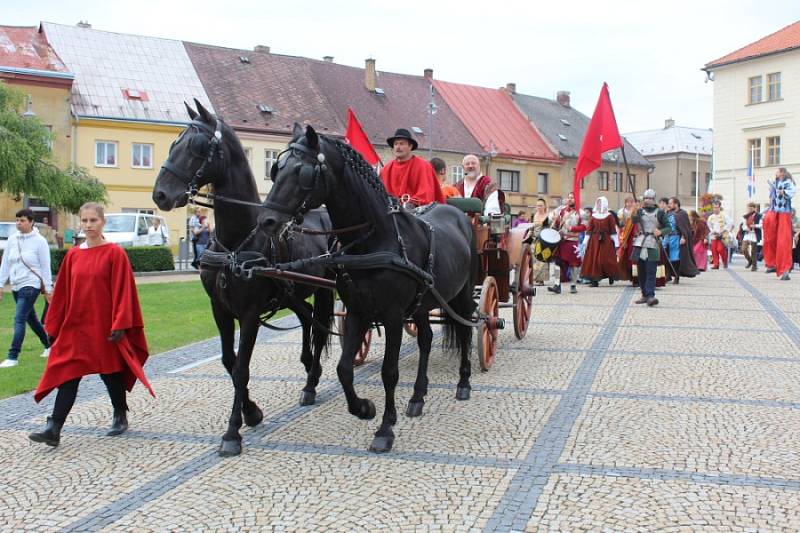 Bělá naposledy přivítala Karla IV.