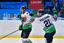 Hokejisté Mladé Boleslavi vyhráli druhý zápas předkola play-off v Plzni 3:2 a srovnali stav série na 1:1.