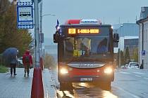 Autobus Městské hromadné dopravy v Mladé Boleslavi.