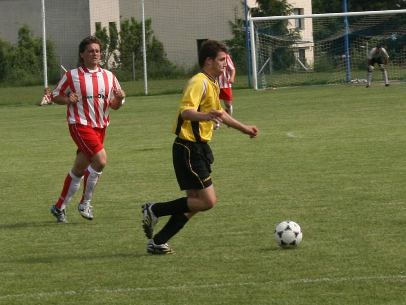 Ze zápasu I.A třídy Čejetice - Kosořice