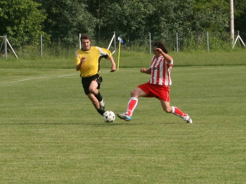 Ze zápasu I.A třídy Čejetice - Kosořice