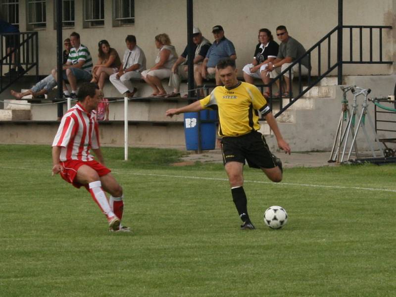 Ze zápasu I.A třídy Čejetice - Kosořice